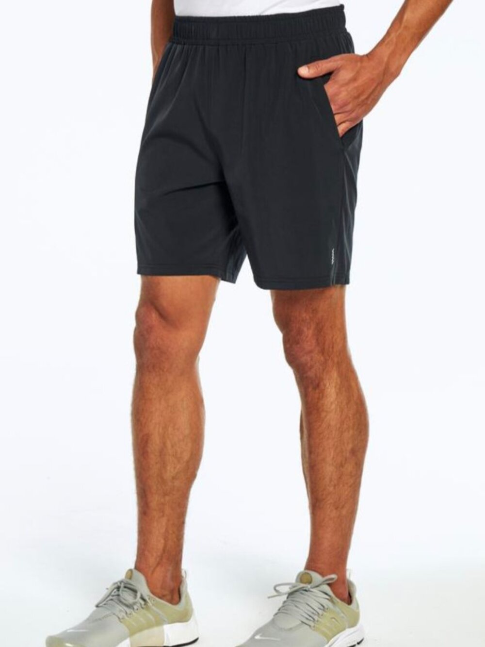 Balance Collection Men's Athletic Shorts Black Classic Fit Size Large